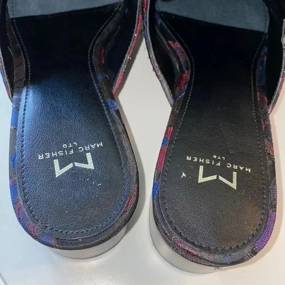 Marc Fisher LTD Lailey Block Heel Mule Size 6 NWT - image 7